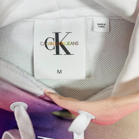 CALVIN KLEIN women’s hoodie multi-coloured size medium - Picture 3 of 15